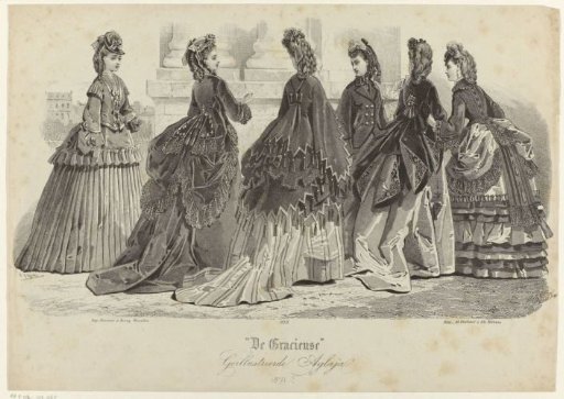 The Graceful, Illustrated Aglaja, ca. 1871, No. 975