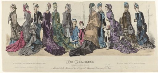 The Graceful, Illustrated Aglaja, 1876: Models of the House (...)
