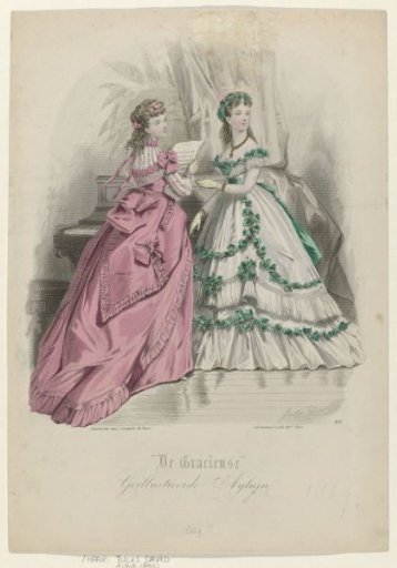 The Graceful, Illustrated Aglaja, ca. 1869, No. 915
