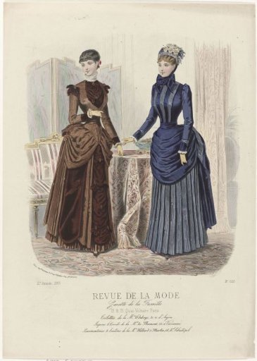 Revue de la Mode, Gazette de la Famille, Sunday 30 December 1883, 12th year, No. 626: Outfits of Mr. Duboys (...)