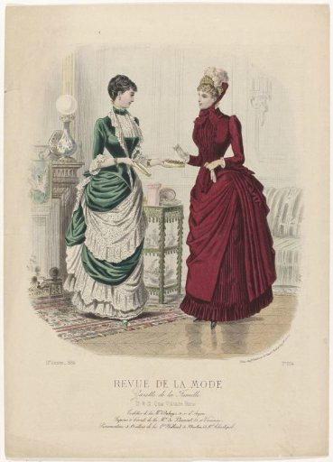 Revue de la Mode, Gazette de la Famille, Sunday 24 February 1884, 13th Year, No. 634: Outfits of M. Duboys (...)