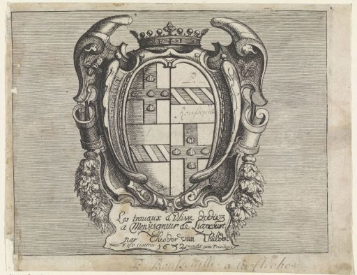 Coat of Arms of Roger du Plessis, Duke of Liancourt
