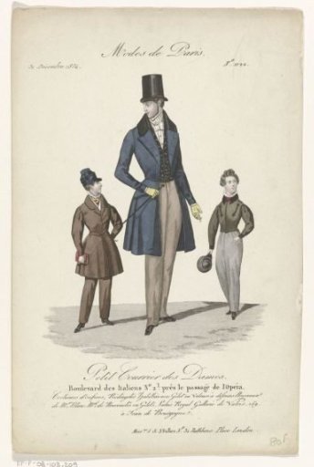 Petit Courrier des Dames, December 31, 1834, No. 1122: Children's Costumes (...)
