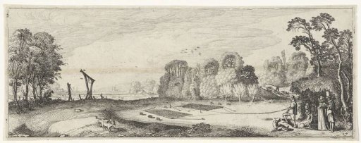 Landscape with Bird Catchers