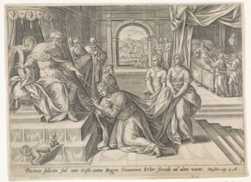 Esther before Ahasuerus