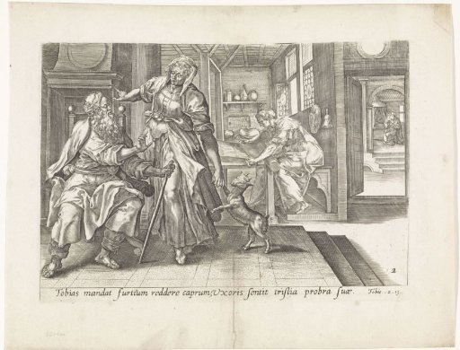 Tobit and Anna with the kid