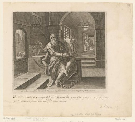 King Manasseh in prison