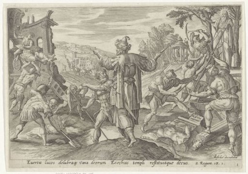 Hezekiah Orders the Destruction of Idols