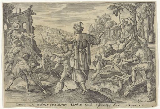 Hezekiah Orders the Destruction of Idols