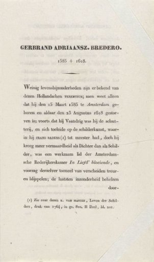 Gerbrand Adriaensz. Bredero
