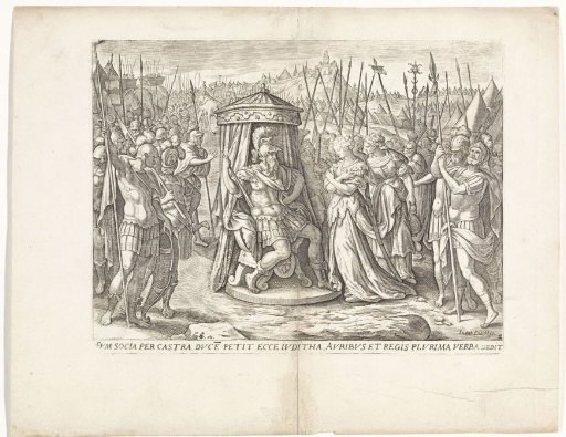Judith presented to Holofernes