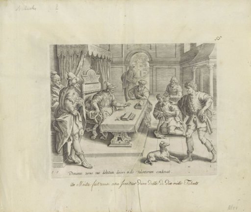 The King Forgives the Unmerciful Servant His Debts