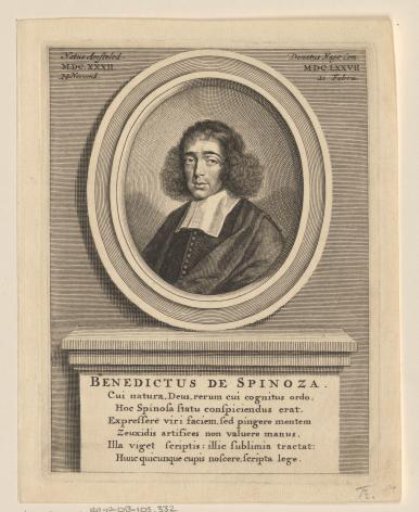 Portrait of Baruch de Spinoza