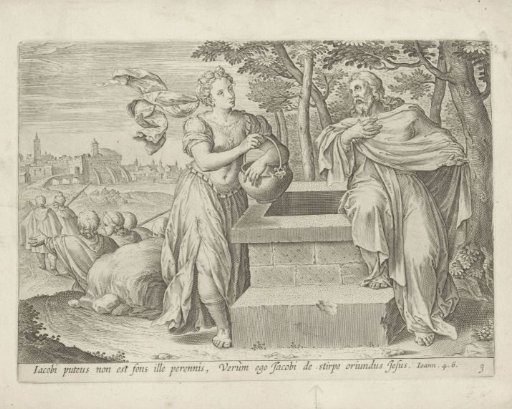 Christ and the Samaritan woman