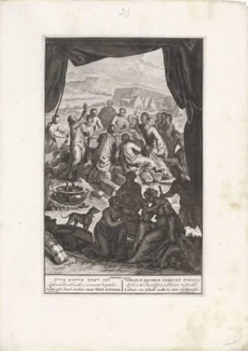 Laban and Jacob make a covenant