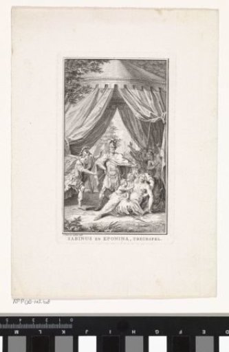 Eponina Stabs Herself with a Dagger
