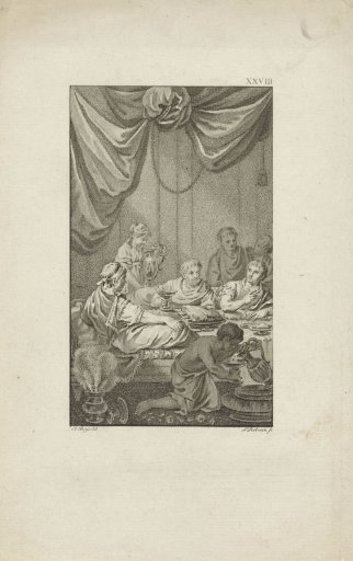 Scipio and Hasdrubal at the Meal
