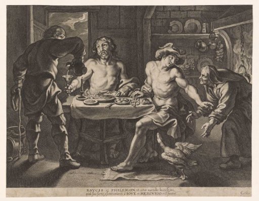 Jupiter and Mercury in the House of Philemon and Baucis