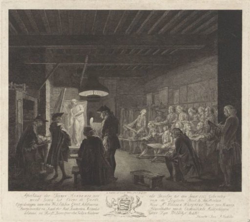 City Drawing Academy in Amsterdam, 1764-1767