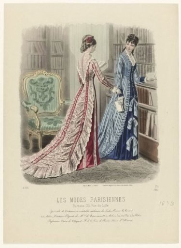 Les Modes Parisiennes, 1878, No. 1782: Specialty of Costumes (...)