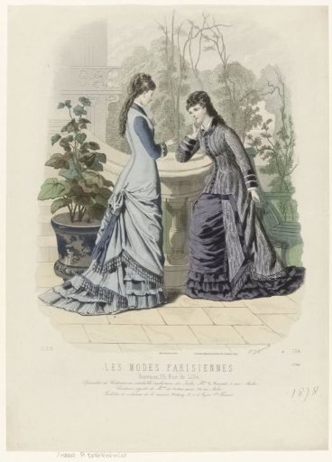 Les Modes Parisiennes, 1878, No. 1746: Specialty of Costumes (...)