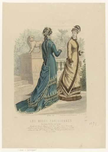 Les Modes Parisiennes, 1878, No. 1759: Models from the Great Department Stores (...)