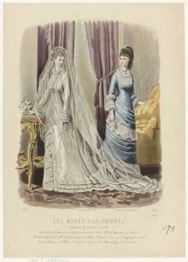 Les Modes Parisiennes, 1879, No. 1762: Specialty of Costumes (...)