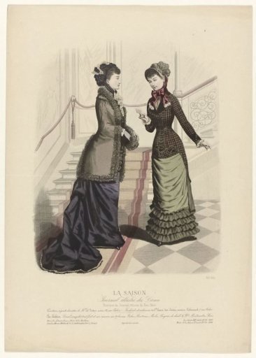 La Saison, Illustrated Journal for Ladies, 1880, 13th year, No. 18, No. 614: Patent Regency Belts (...)