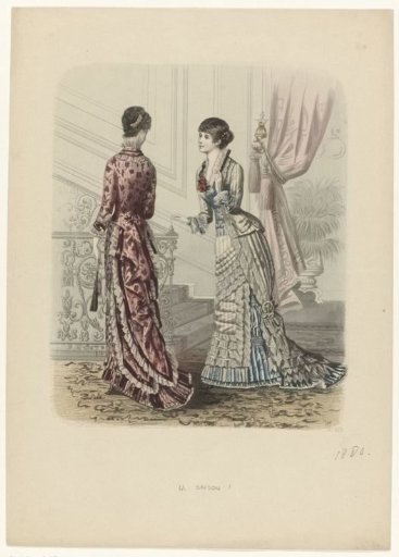La Saison, Illustrated Journal for Ladies, 1880, No. 672