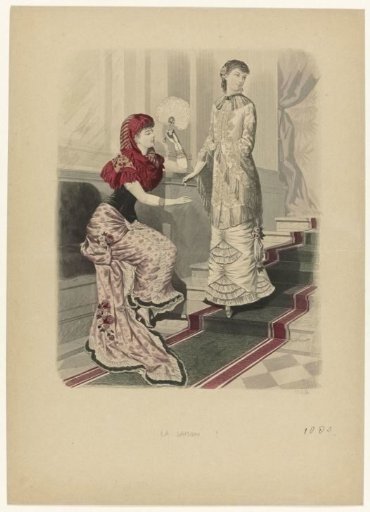 La Saison, Illustrated Journal for Ladies, 1880, No. 628
