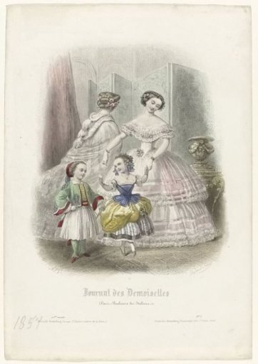 Journal des Demoiselles, 1857, 25th year, No. 1