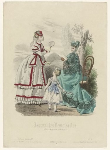 Journal des Demoiselles, September 1868, 36th year, No. 9