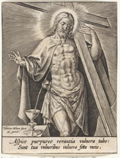Christ with his Cross