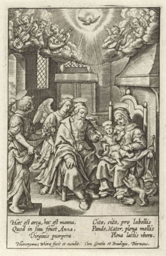 Mary on the Lap of Her Mother Anna