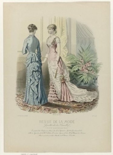 Revue de la Mode, Gazette de la Famille, Sunday, August 8, 1880, 9th year, No. 449: Fans from the Parfumerie Ninon (...)