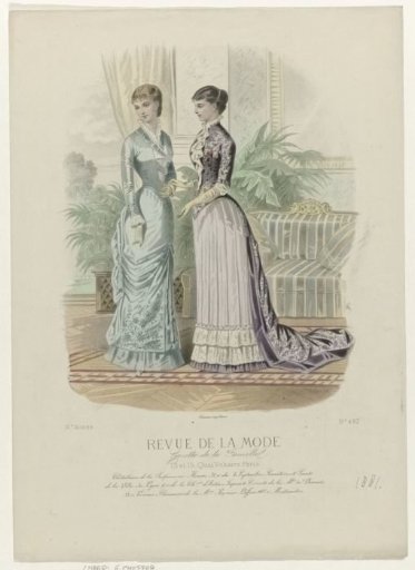 Revue de la Mode, Gazette de la Famille, Sunday, June 5, 1881, 10th year, No. 492: Chatelaines of the Parfumerie Ninon (...)