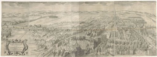 View from above of The Hague