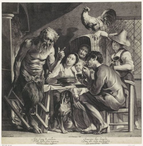 Satyr and the farmer