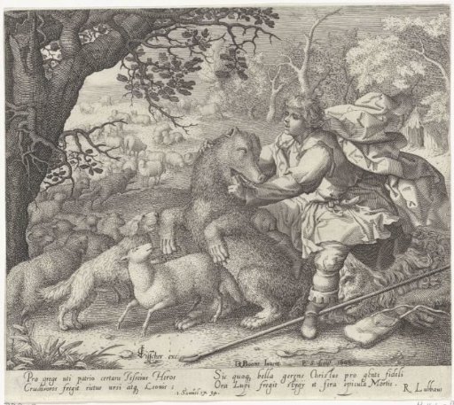 David with the Bear and the Lion