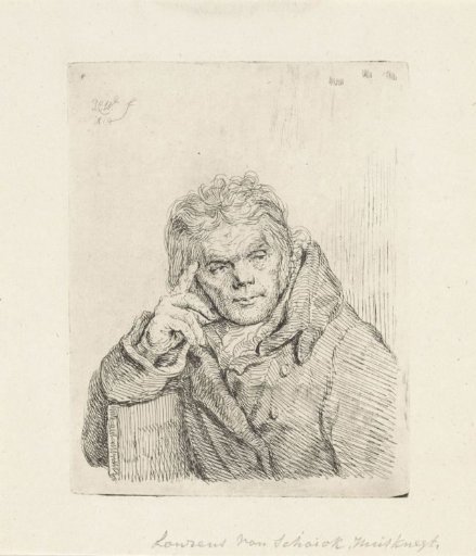 Portrait of Laurens van Schaik