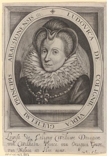 Portrait of Louise de Coligny