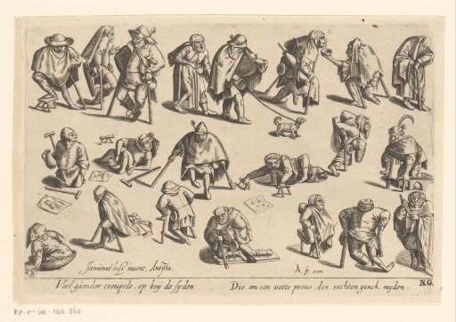 Beggars with Physical Disabilities