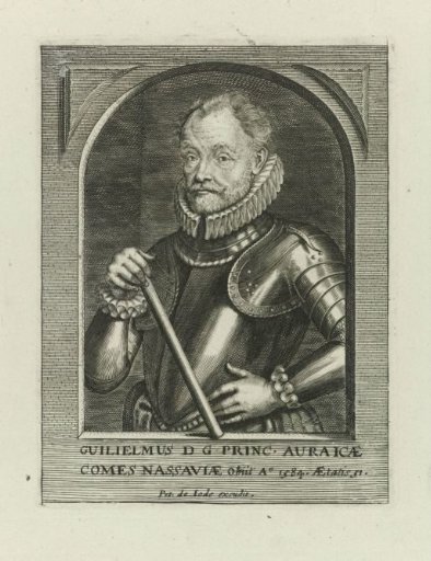 Portrait of William I, Prince of Orange, at the age of 51