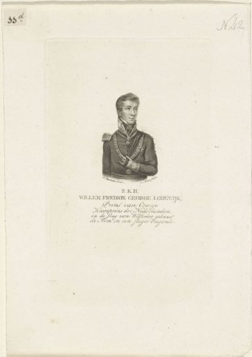 Portrait of William II, King of the Netherlands