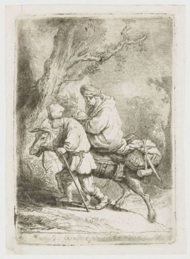 The flight into Egypt: small