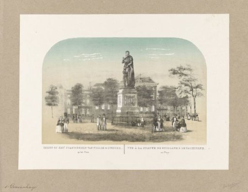 Statue of William I, Prince of Orange, on the Plein in The Hague