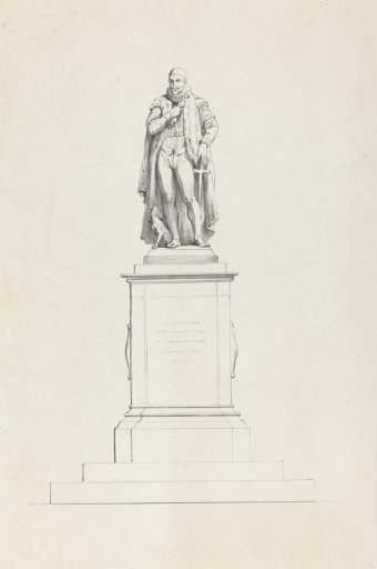 Statue of William I, Prince of Orange, on the Plein in The Hague