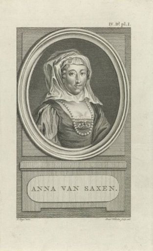 Portrait of Anna of Saxony
