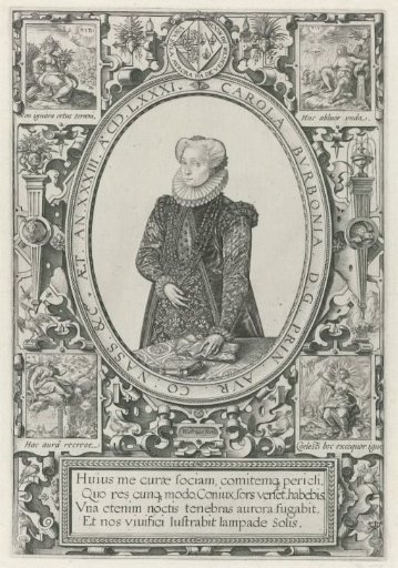 Portrait of Charlotte of Bourbon