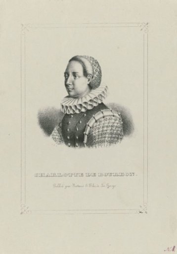 Portrait of Charlotte of Bourbon